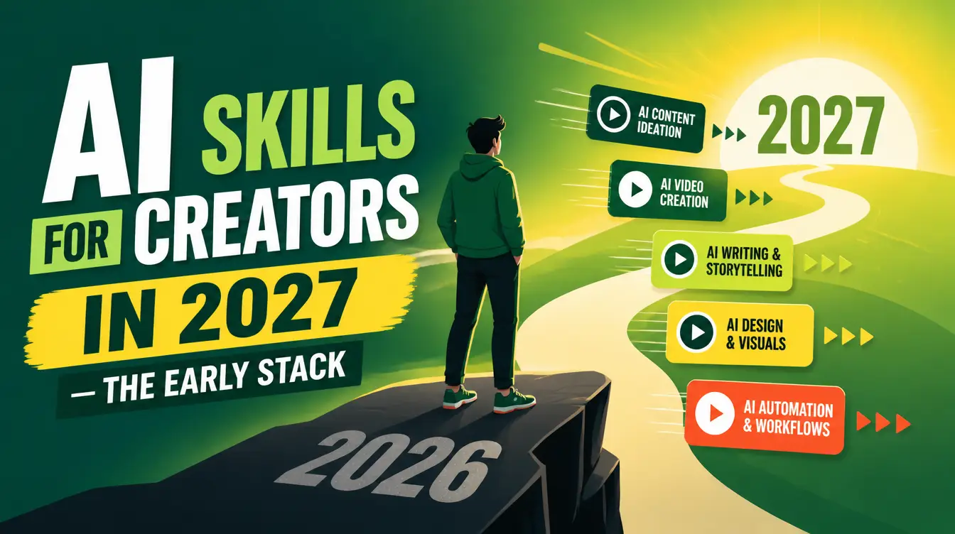 AI Skills for Creators in 2027: The Stack to Adopt Early