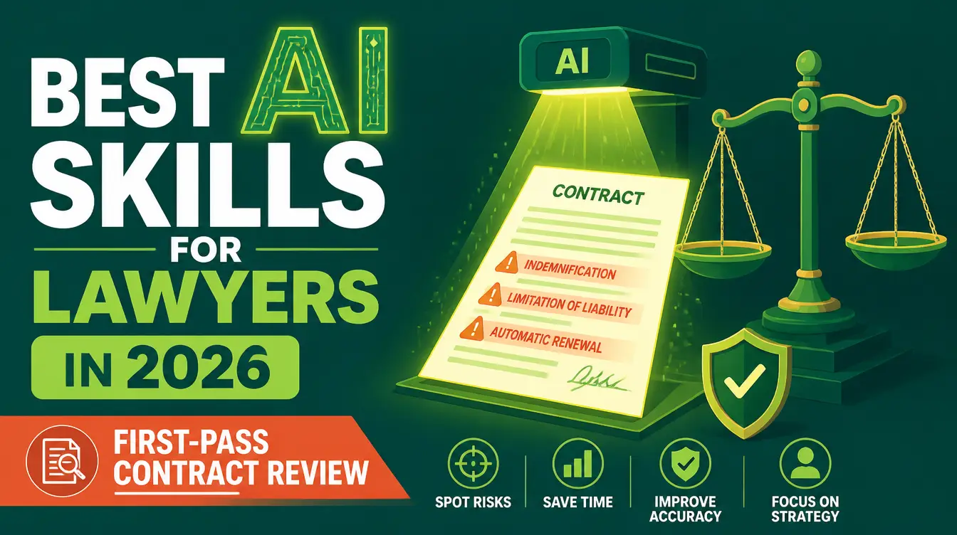 Best AI Skills for Lawyers in 2026: First-Pass Contract Review
