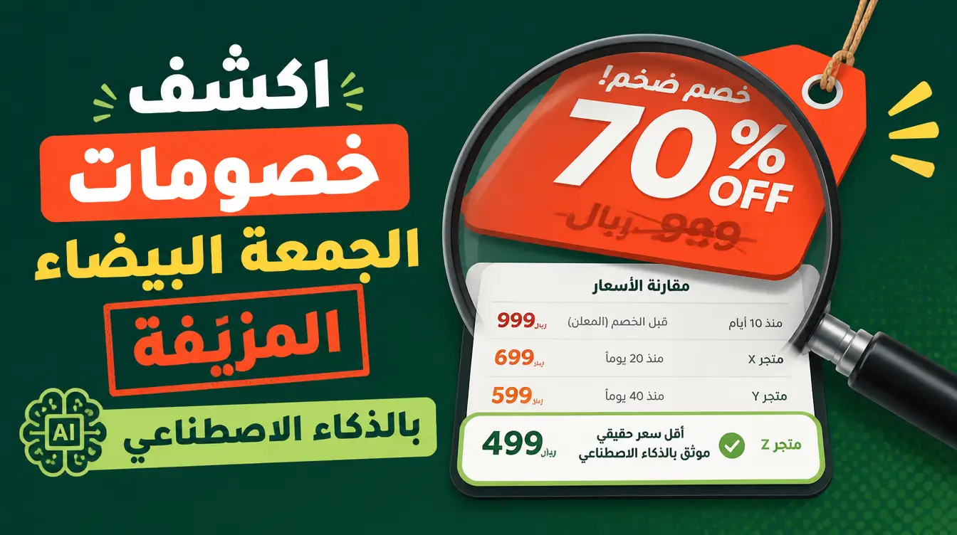 كيف تكشف صفقات الجمعة البيضاء المزيّفة بمهارة أسعار مجانية؟