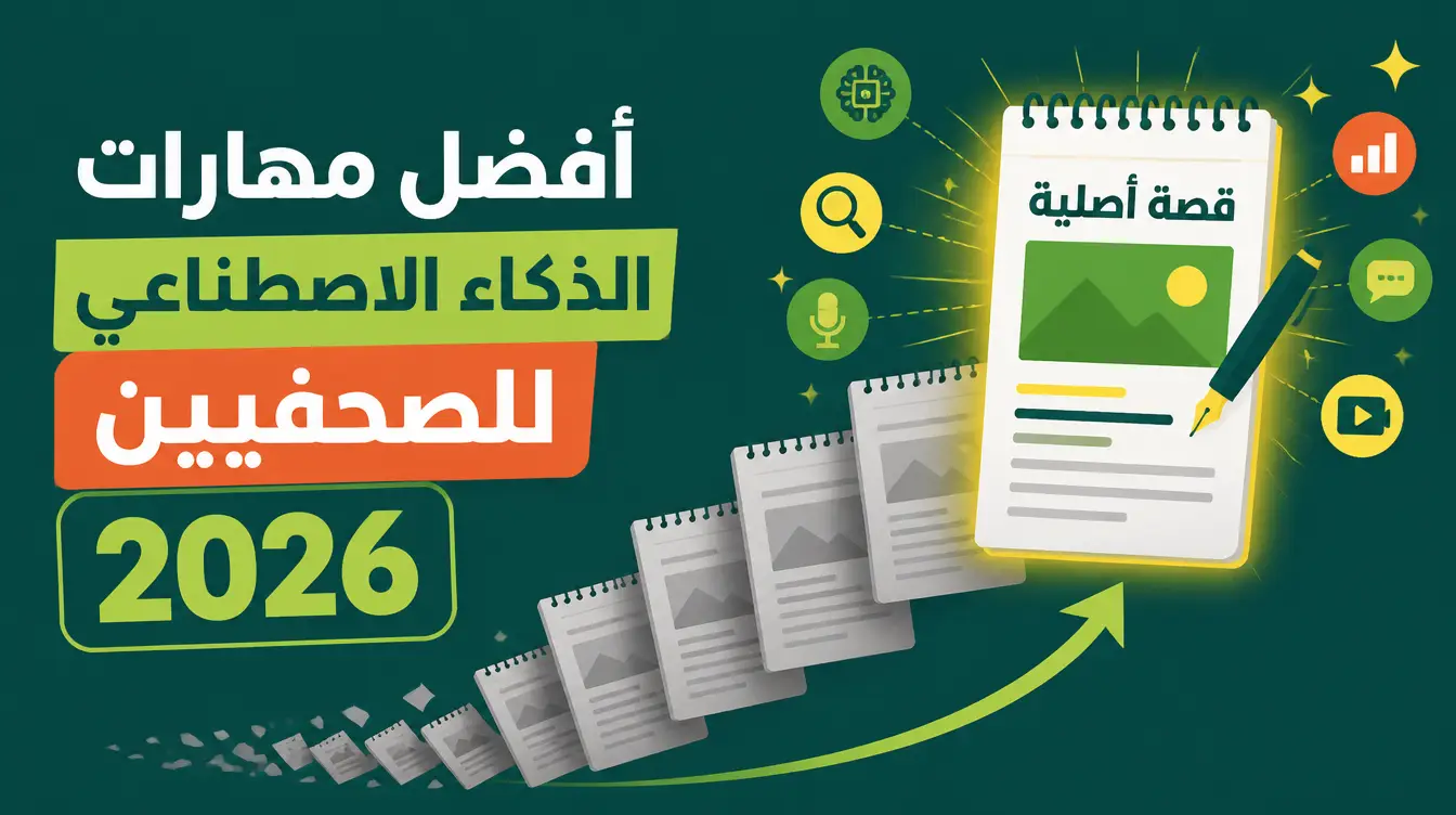 أفضل مهارات الذكاء الاصطناعي للصحفيين في 2026