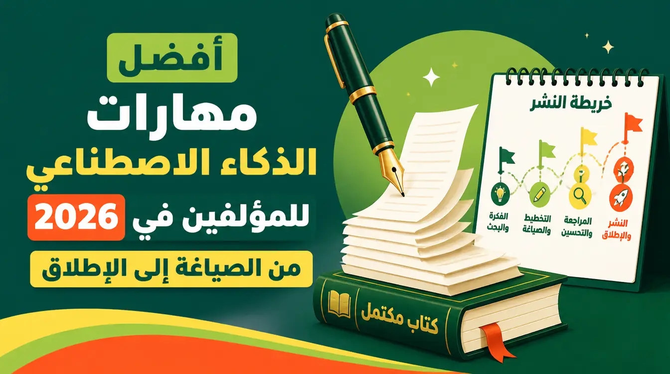 أفضل مهارات الذكاء الاصطناعي للمؤلفين في 2026 (من الصياغة إلى الإطلاق)