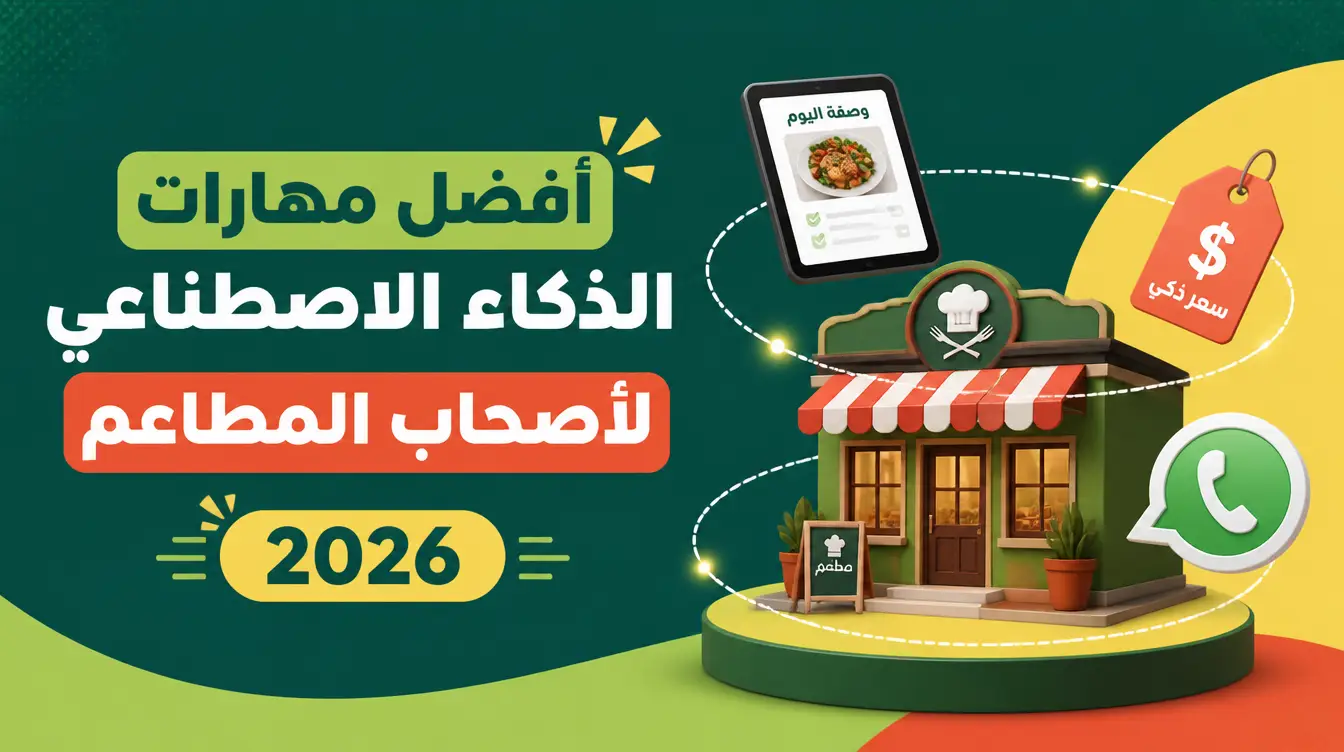 أفضل مهارات الذكاء الاصطناعي لأصحاب المطاعم في 2026: القائمة والتكاليف والطلبات