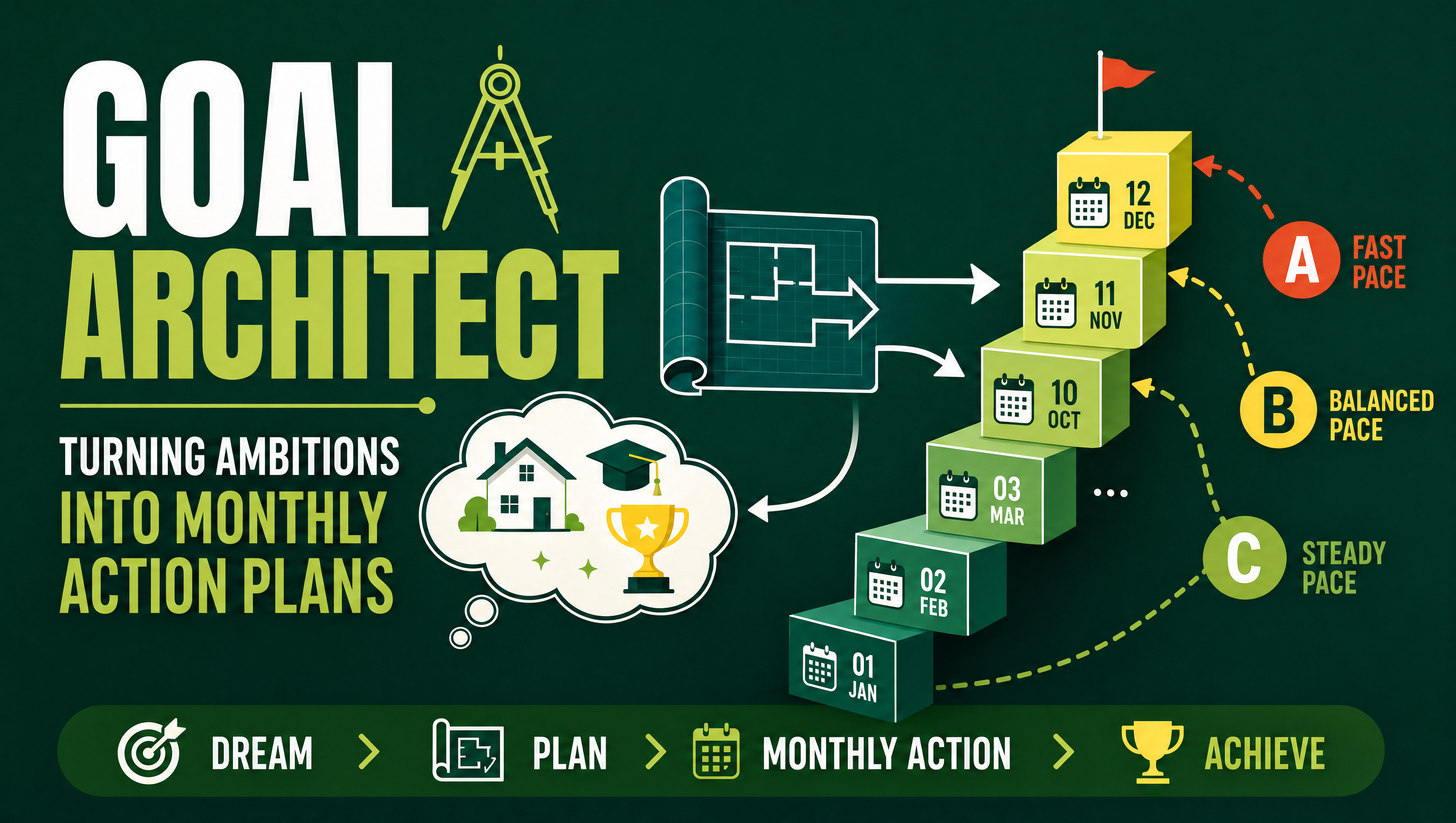 Goal Architect Skill: Turning Ambitions Into Monthly Action Plans