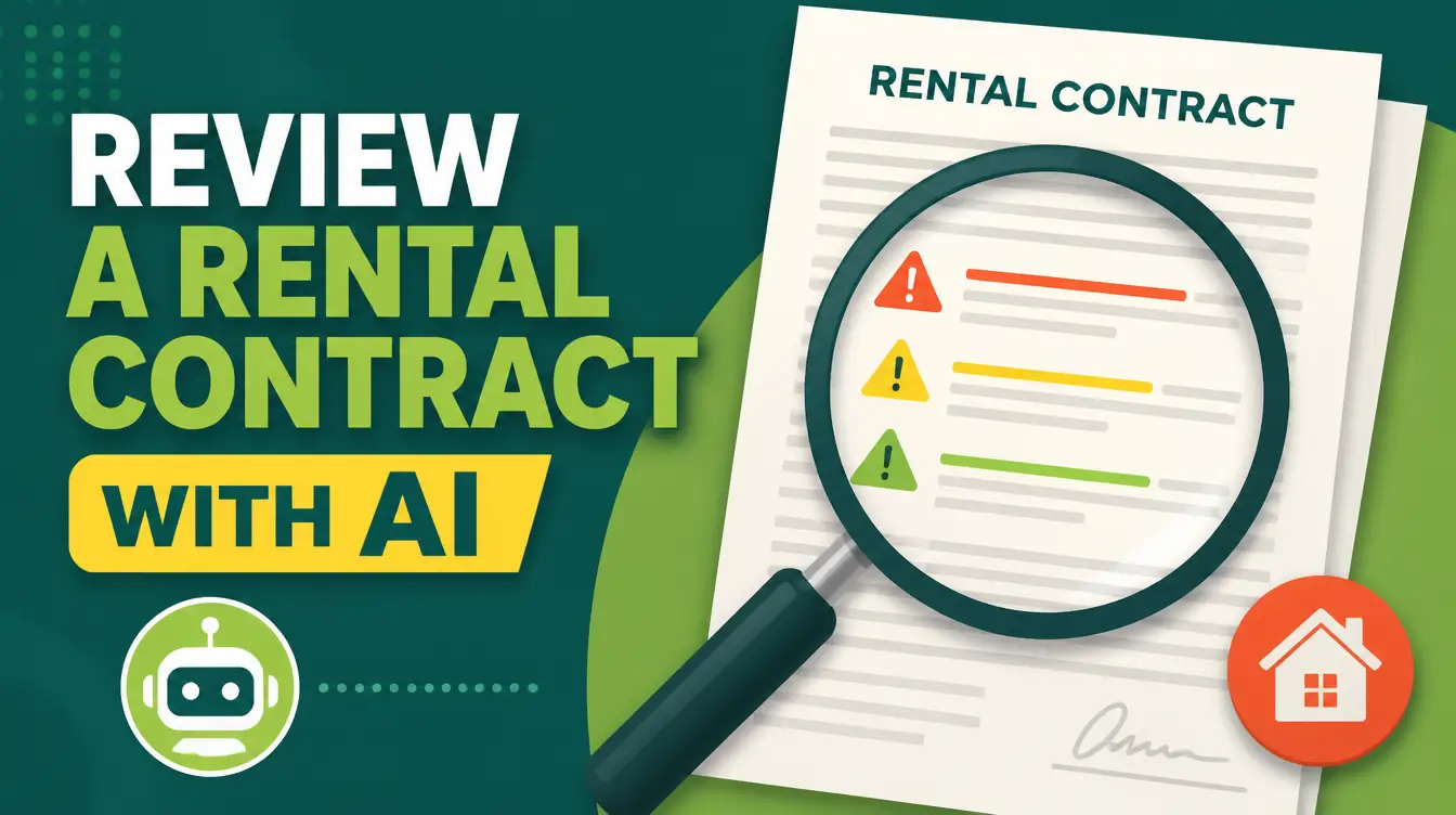 Before You Sign: How to Review a Rental Contract with AI