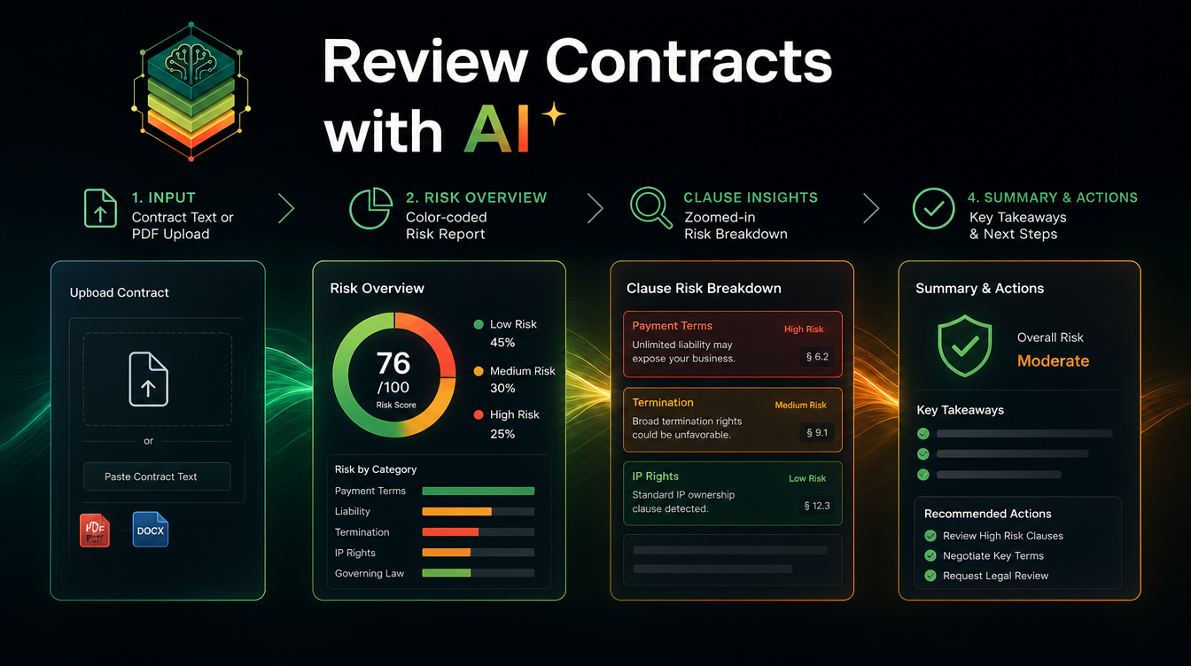 How to Review a Contract with AI (Free, Step-by-Step)