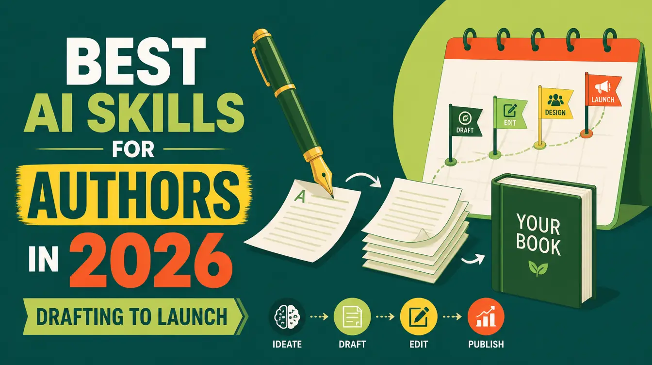 Best AI Skills for Authors in 2026 (Drafting to Launch)