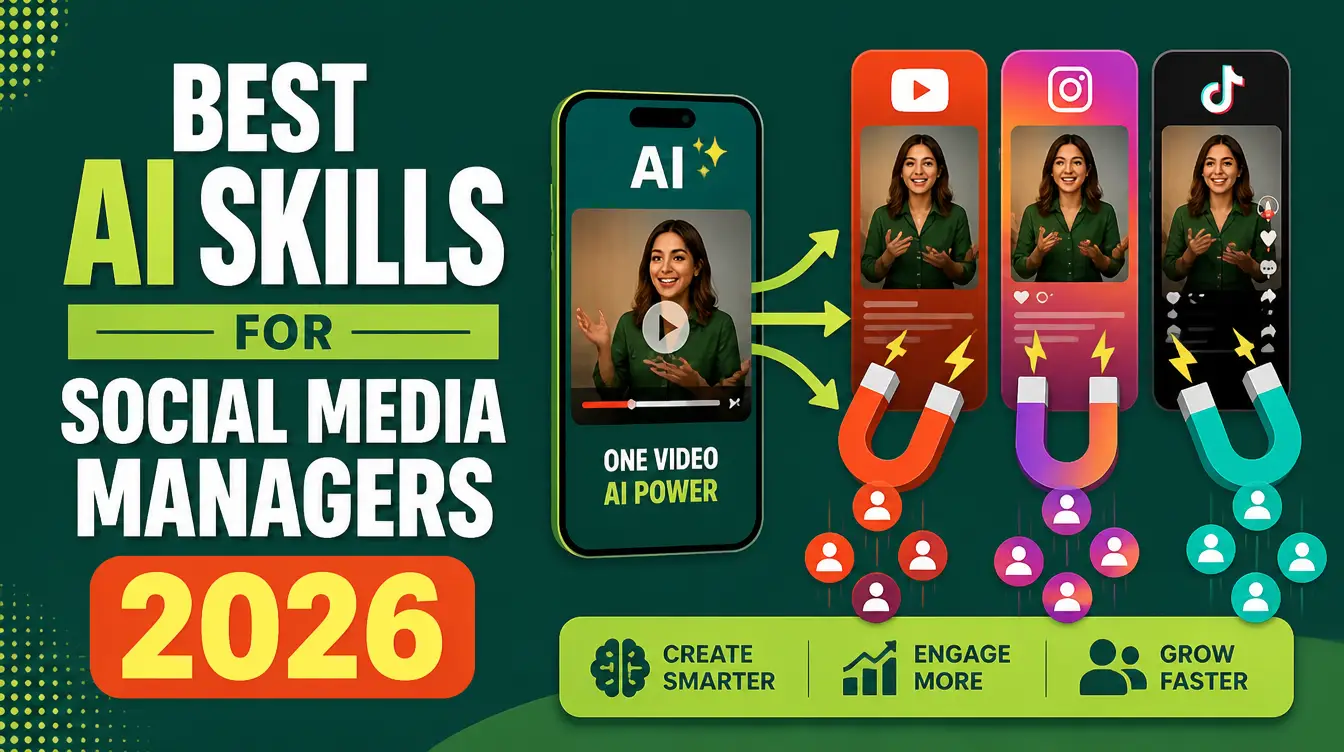 The Best AI Skills for Social Media Managers in 2026