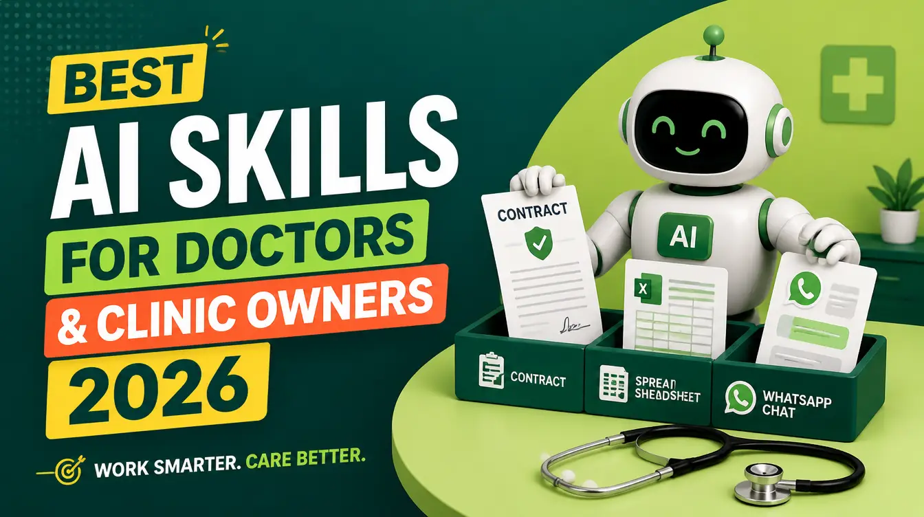 Best AI Skills for Doctors and Clinic Owners in 2026