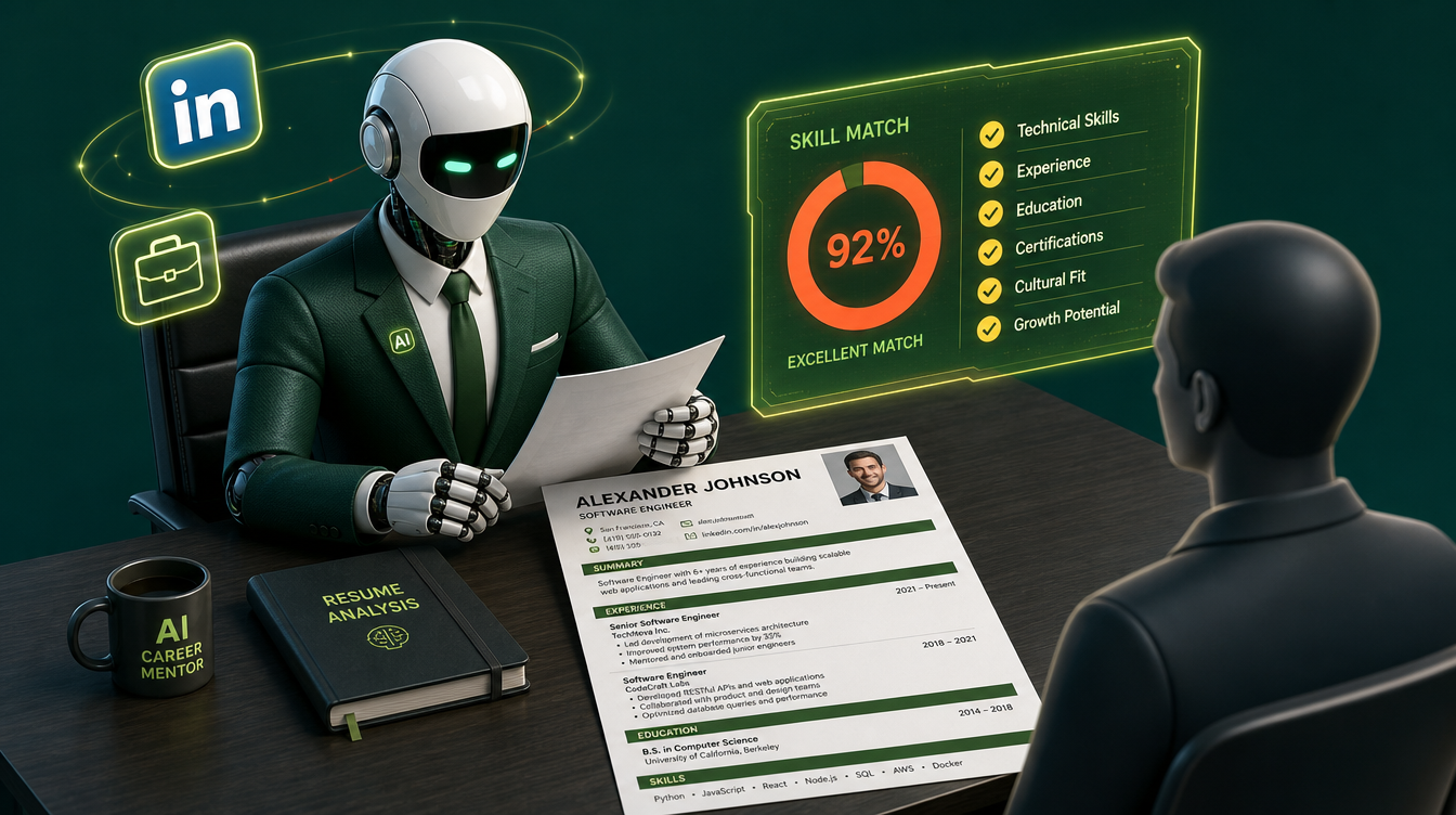 CareerLens — مدرّبك الذكي للسيرة الذاتية والمسار المهني
